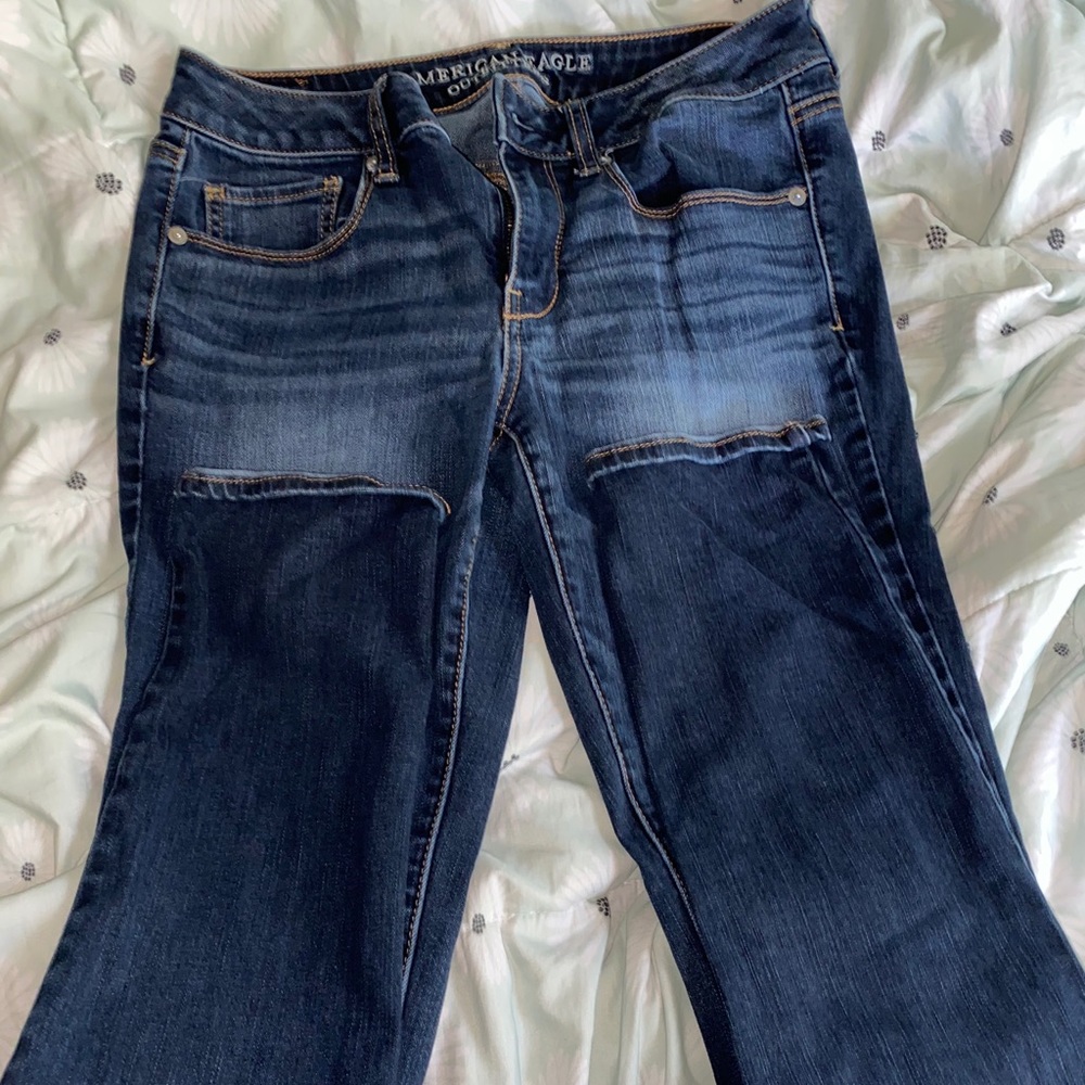 American eagle size eight skinny jeans